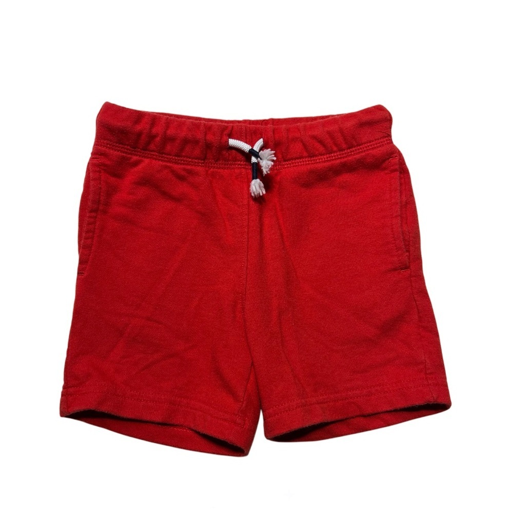 Cat & Jack Red Elastic Waist Shorts